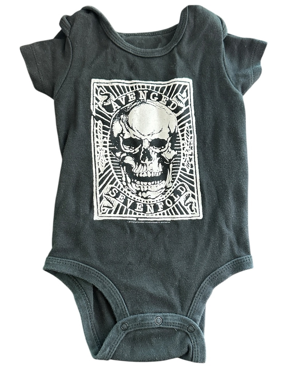 Bravado Avenged Sevenfold baby one piece 12-18 months
